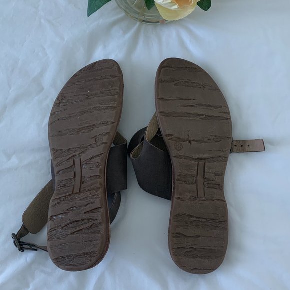 DibaTrue Leather sandals Ankle Strap, Size 8.5 - Picture 6 of 9